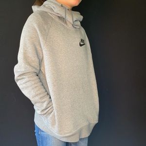 Nike funnel neck hoodie.